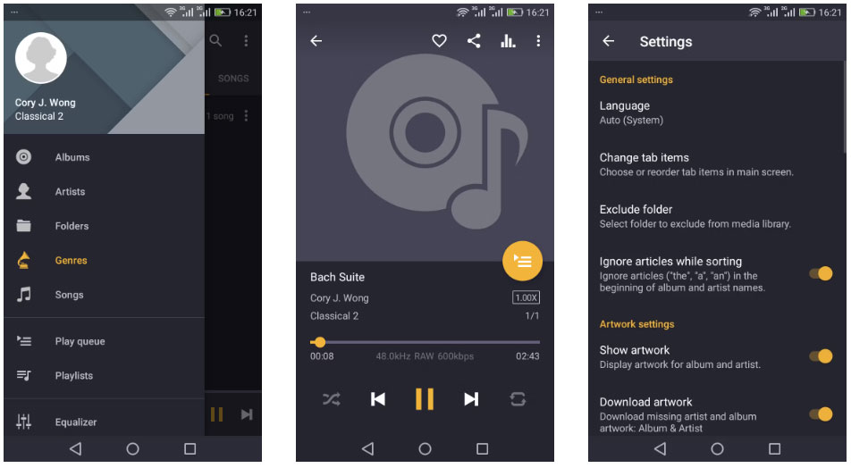 Pulsar Music Player