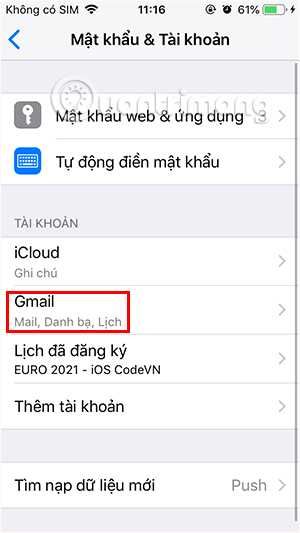 Tài khoản Gmail